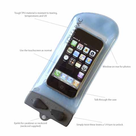 De Aquapac waterproof iPhone case