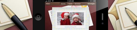 Cards app voor de iPhone ideaal om kerstkaarten te sturen