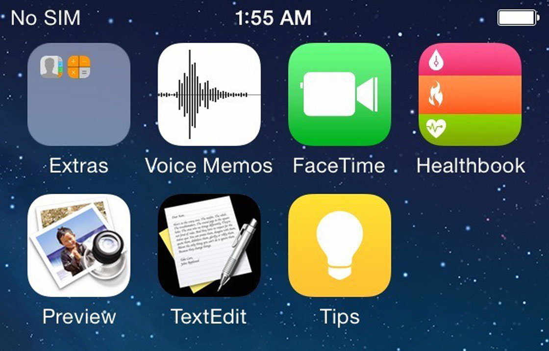 ‘Uitgelekte iOS 8 screenshots tonen nieuwe apps’