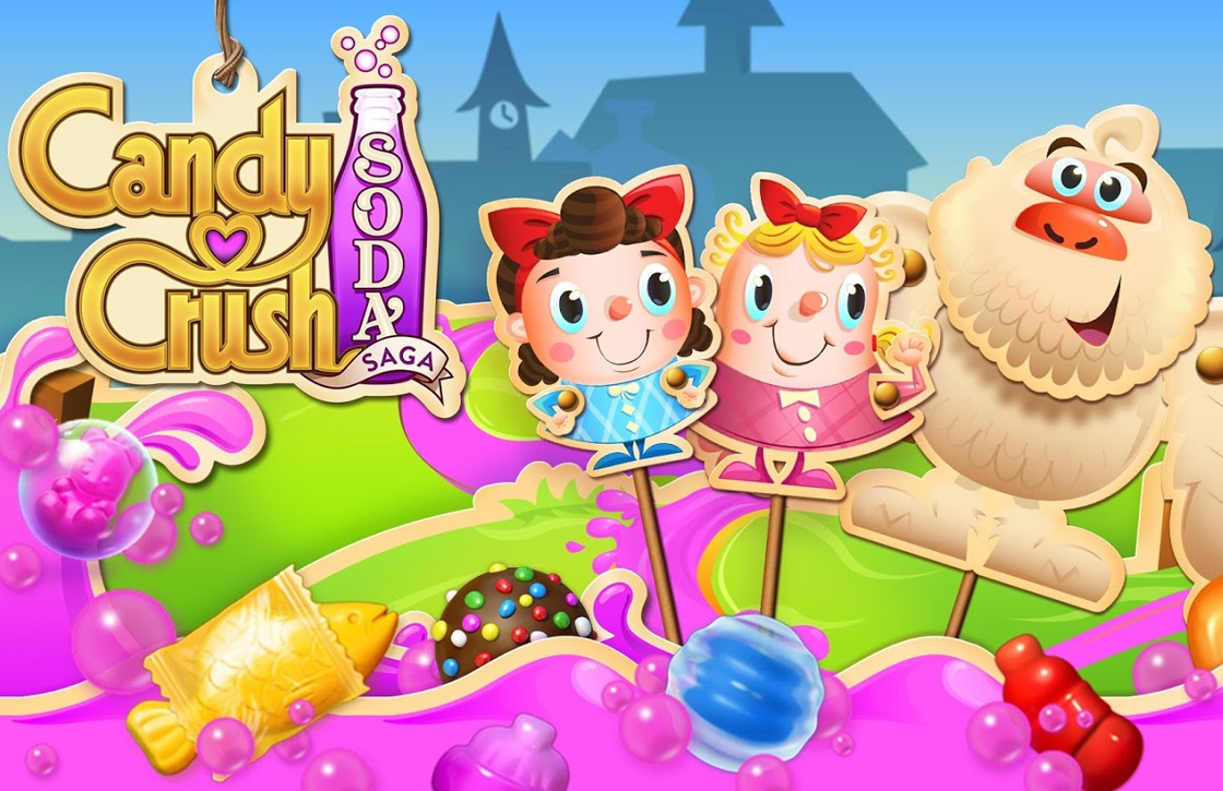 Nog meer snoepjes combineren in Candy Crush Soda Saga