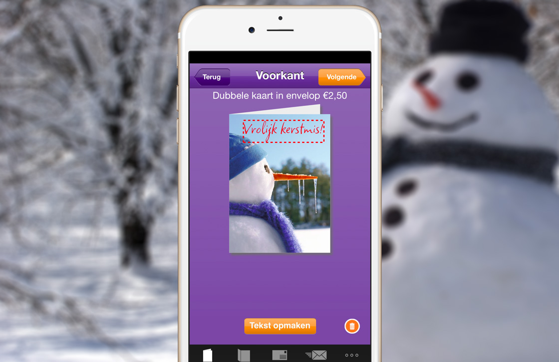 Stuur familie en vrienden een kerstkaart met deze 4 apps