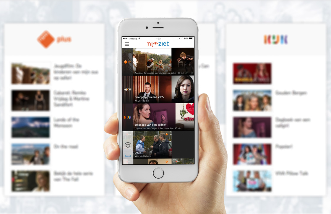 NLziet-app voor iOS krijgt fraai nieuw design