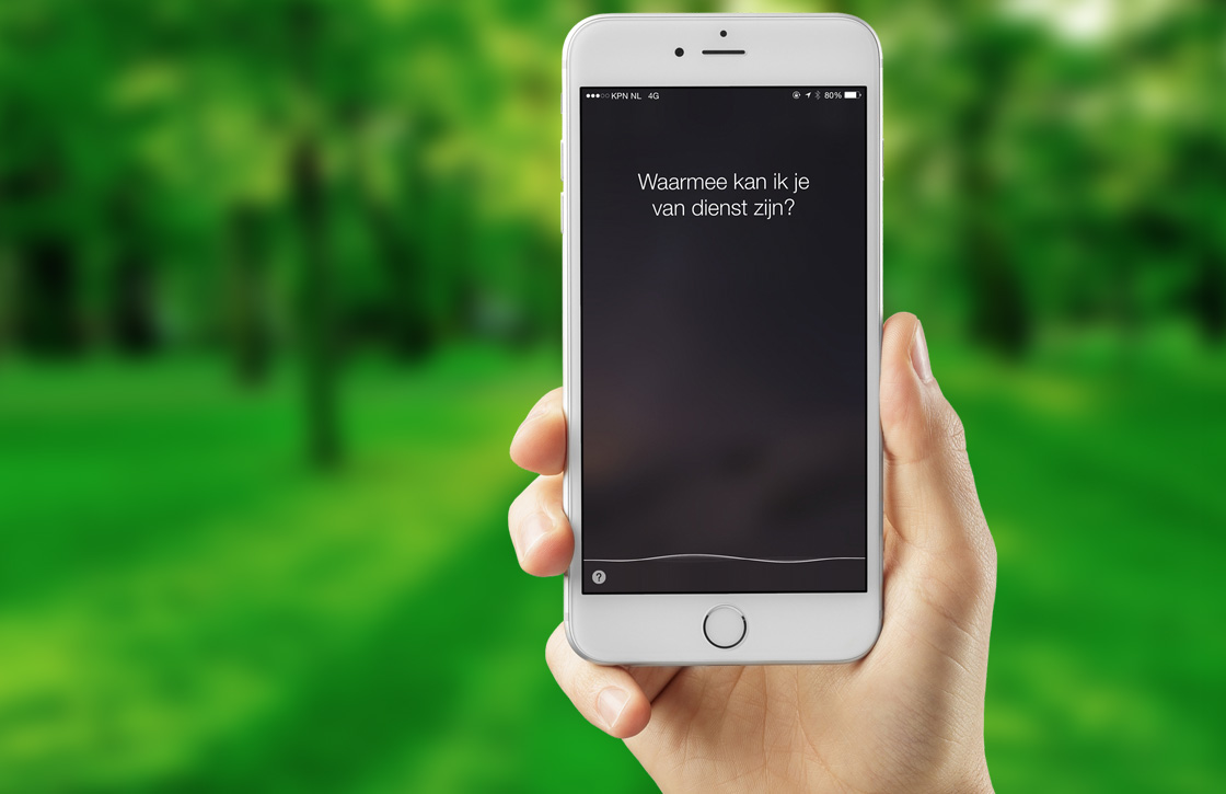 siri openbaar gebruiken