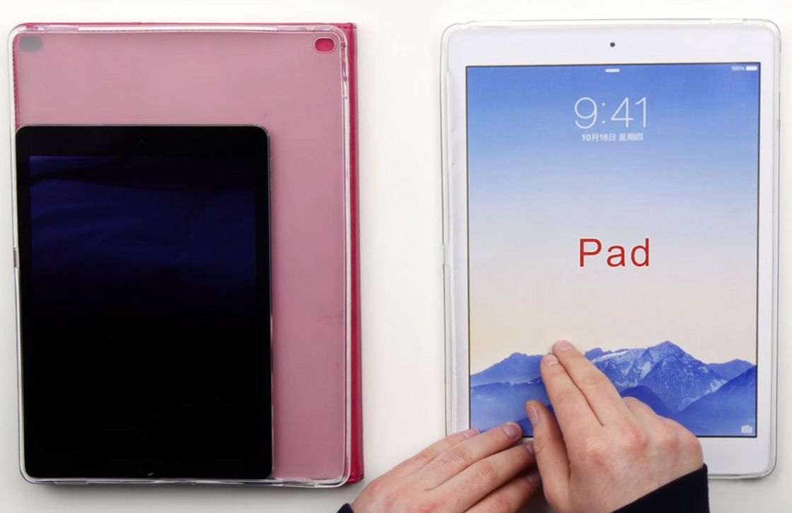 Video: Zo groot kan de iPad Pro worden