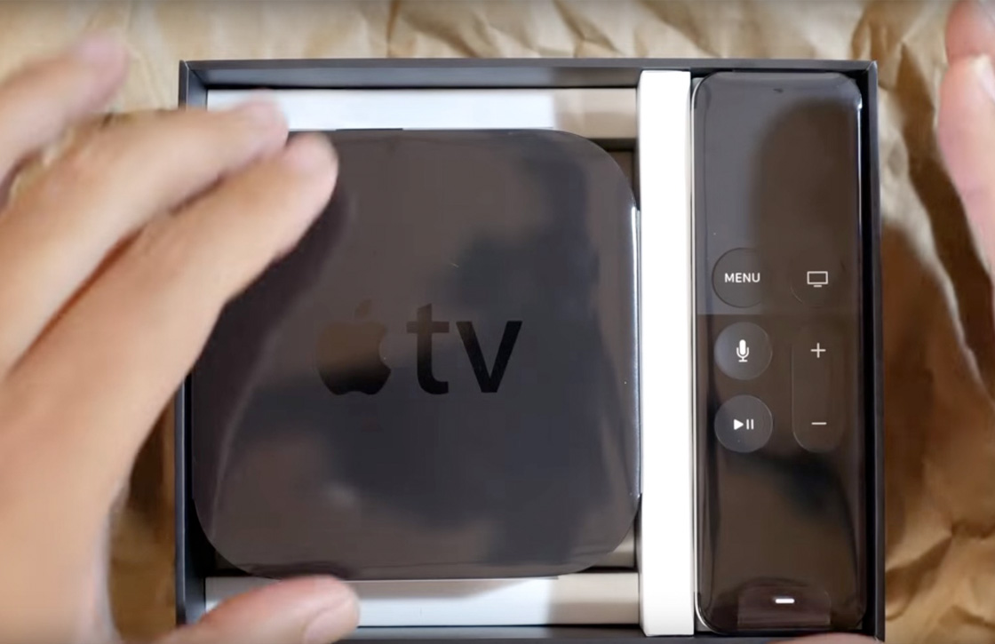 Eerste Apple TV unboxing verschijnt op YouTube