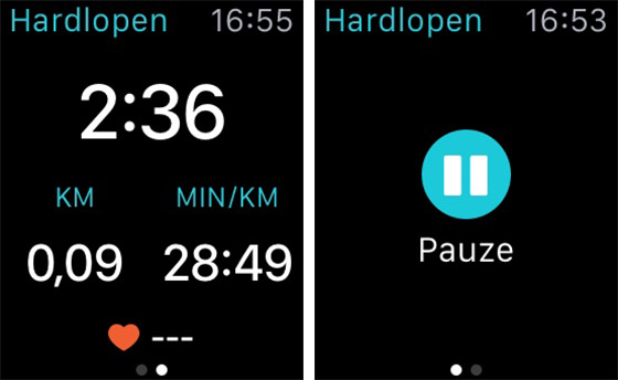 runkeeper apple watch