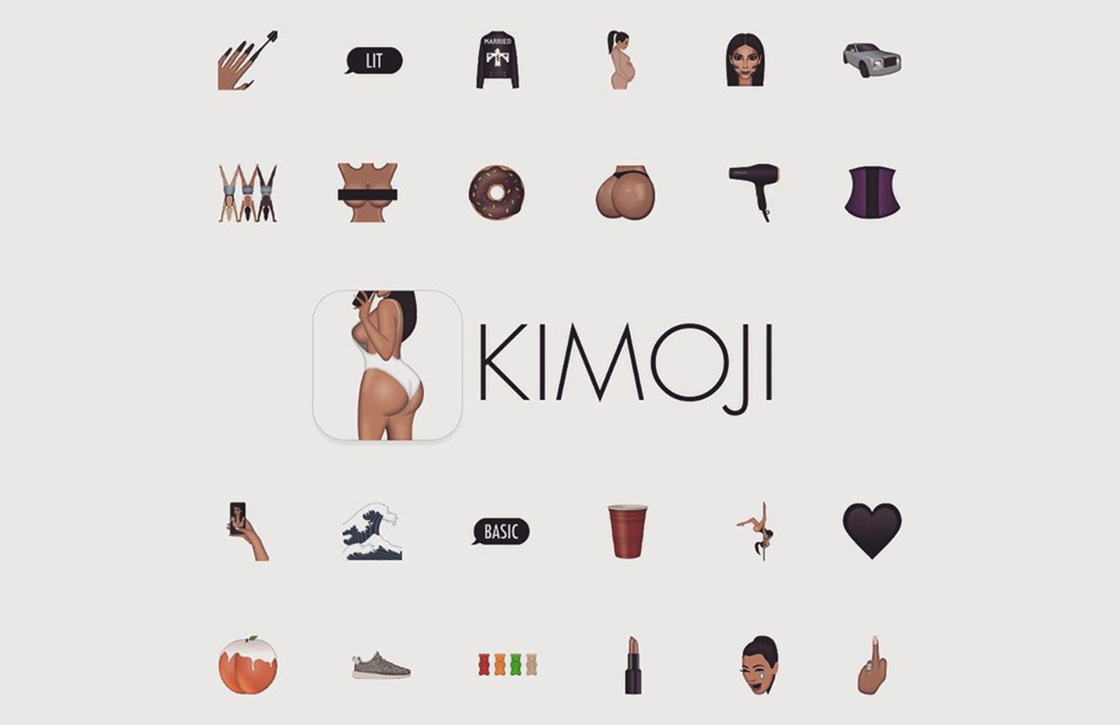 Kim Kardashians emoji-billen zijn hit in App Store