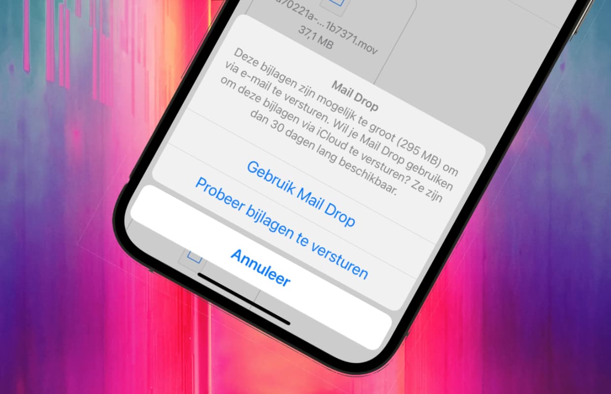 Mail Drop: grote bestanden versturen via e-mail (maar dan makkelijk)
