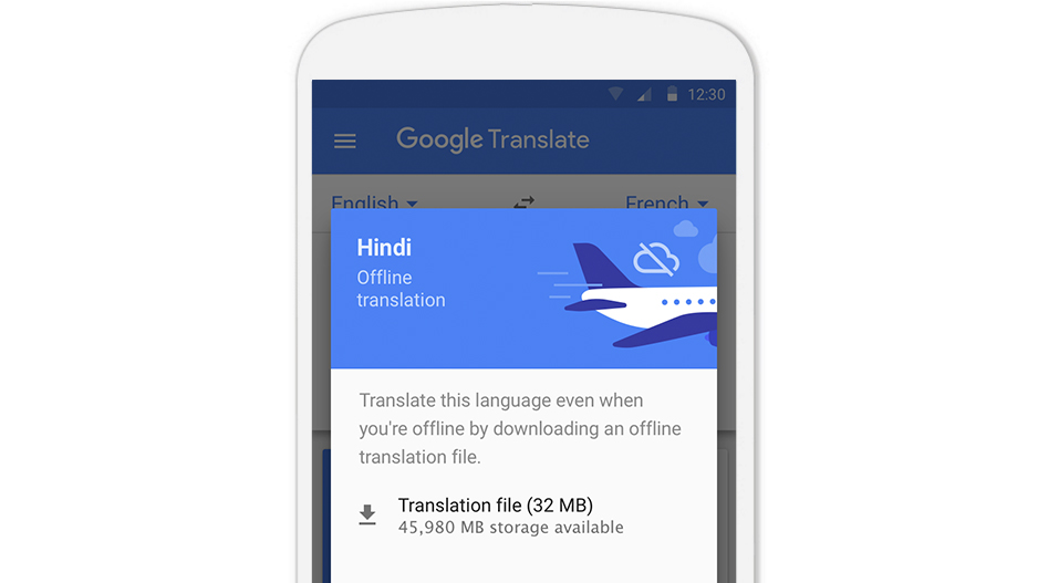 google translate offline