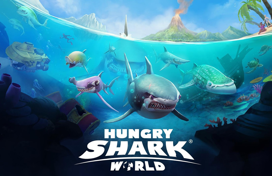 hungry shark world