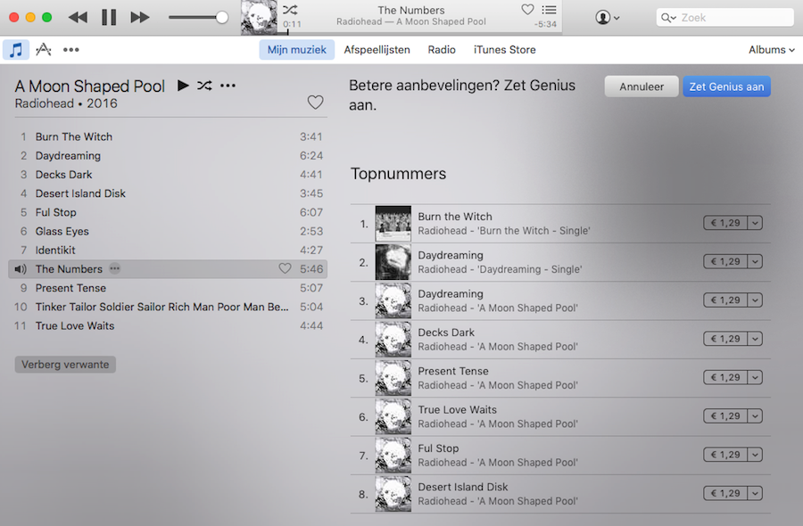 iTunes verbeteringen