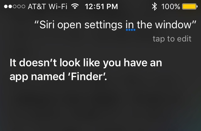 Siri WWDC Finder