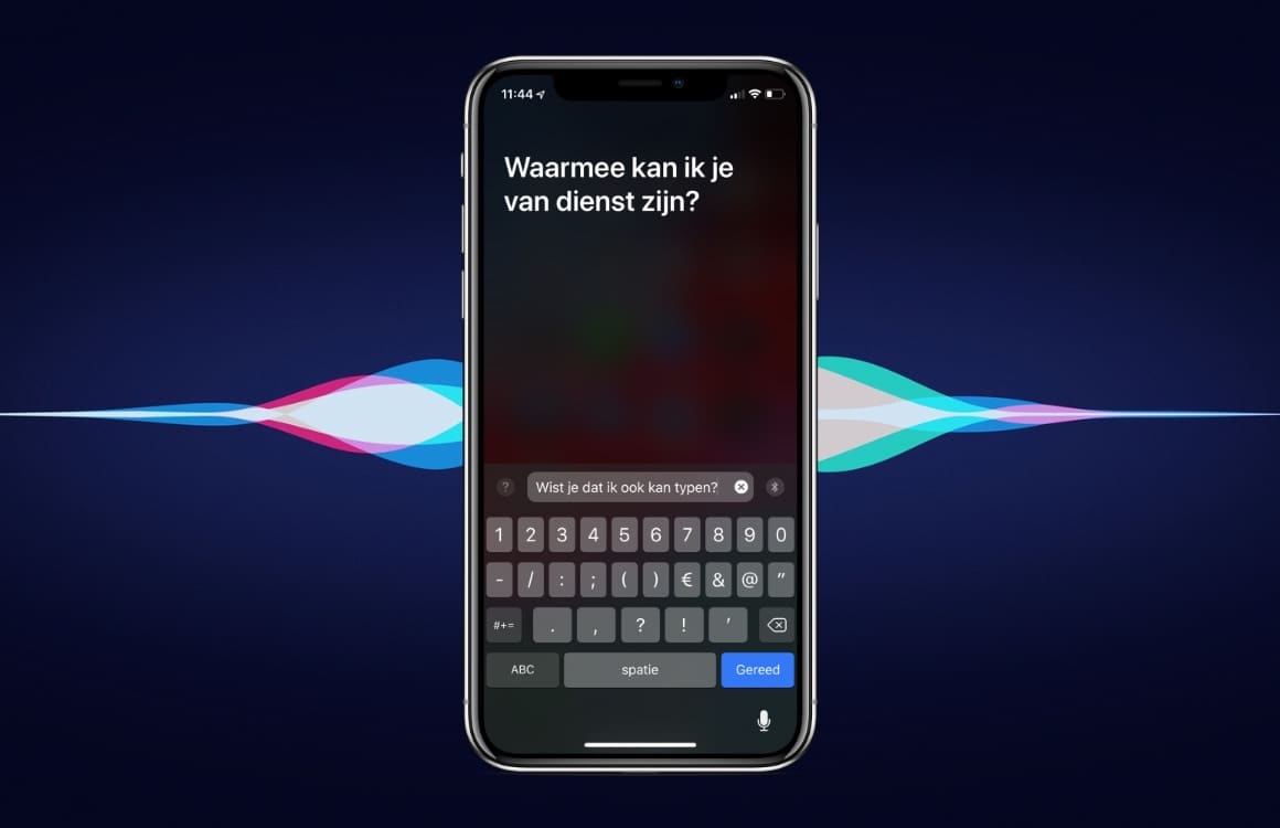 Siri vragen typen