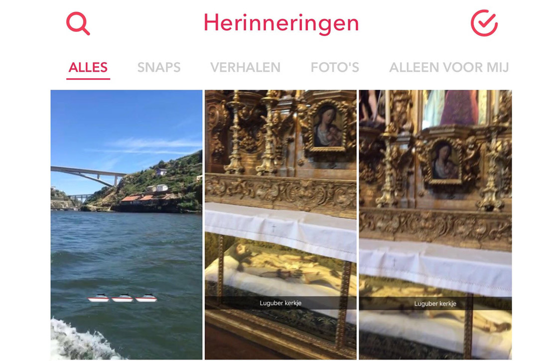 Snapchat Herinneringen: alles wat je moet weten