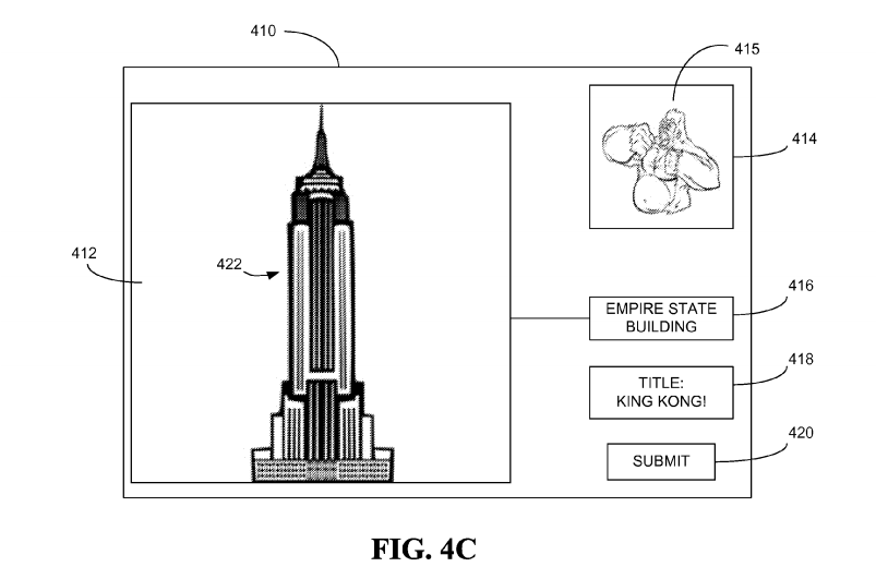 snapchat reclame patent