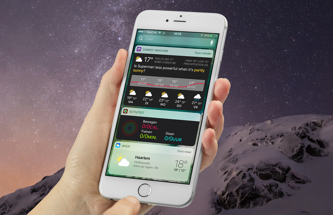 De 8 beste iOS 10-widgets voor je iPhone en iPad