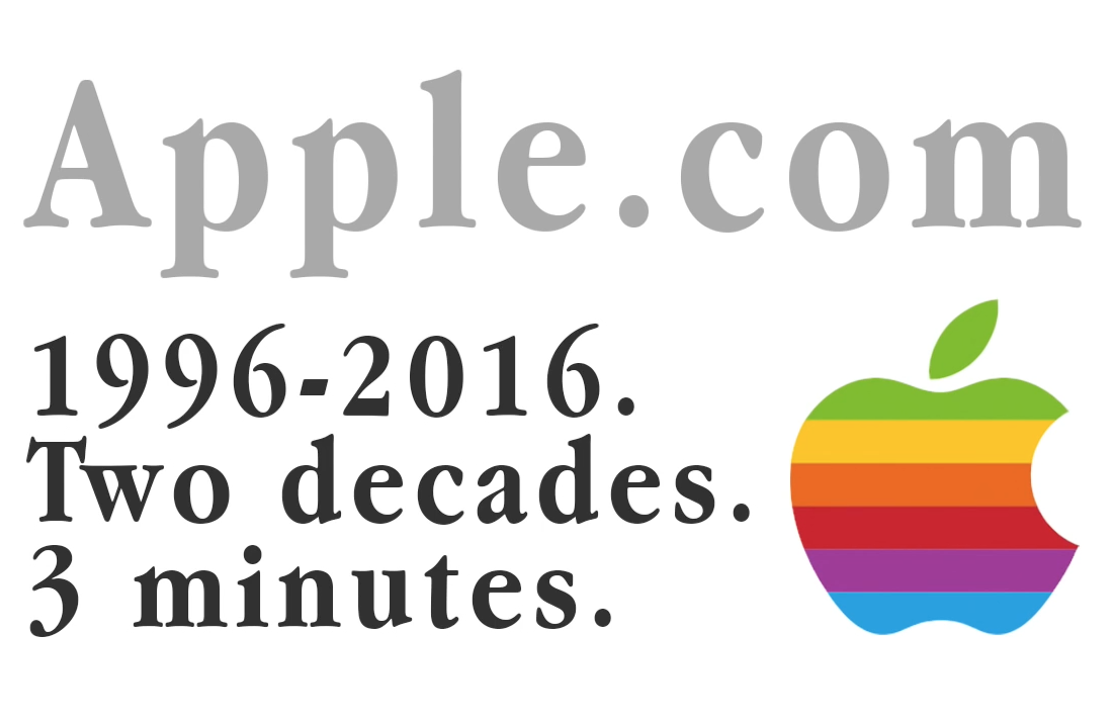 Video: zo veranderde het design van Apples website in 20 jaar