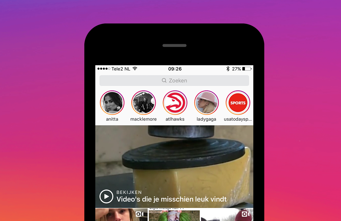 Instagram test mogelijkheden voor livestreams