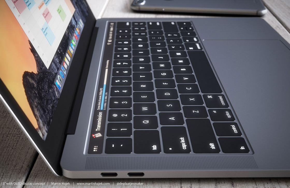 ‘Apples MacBook Pro OLED-touchscreen gaat Magic Toolbar heten’