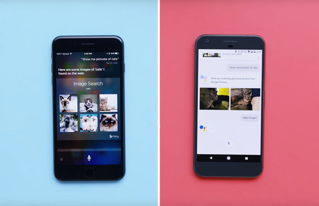 Video: Siri vs Google Assistent, welke van de twee is beter?