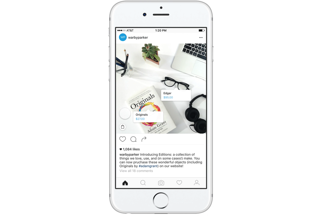 Nieuwe Instagram winkelfunctie laat je spullen kopen vanuit de app