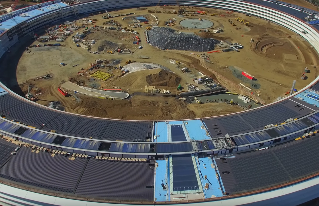 Apple Campus 2 november-video toont voortgang