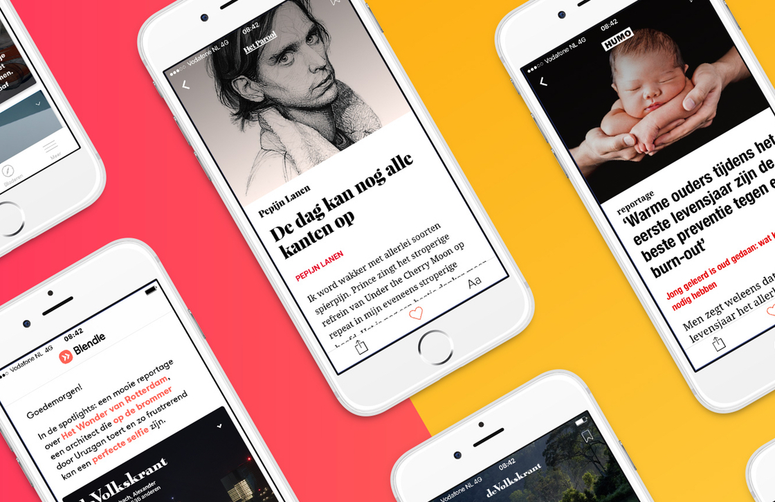 Blendle Premium onthuld: gepersonaliseerde journalistiek voor €9,99 per maand