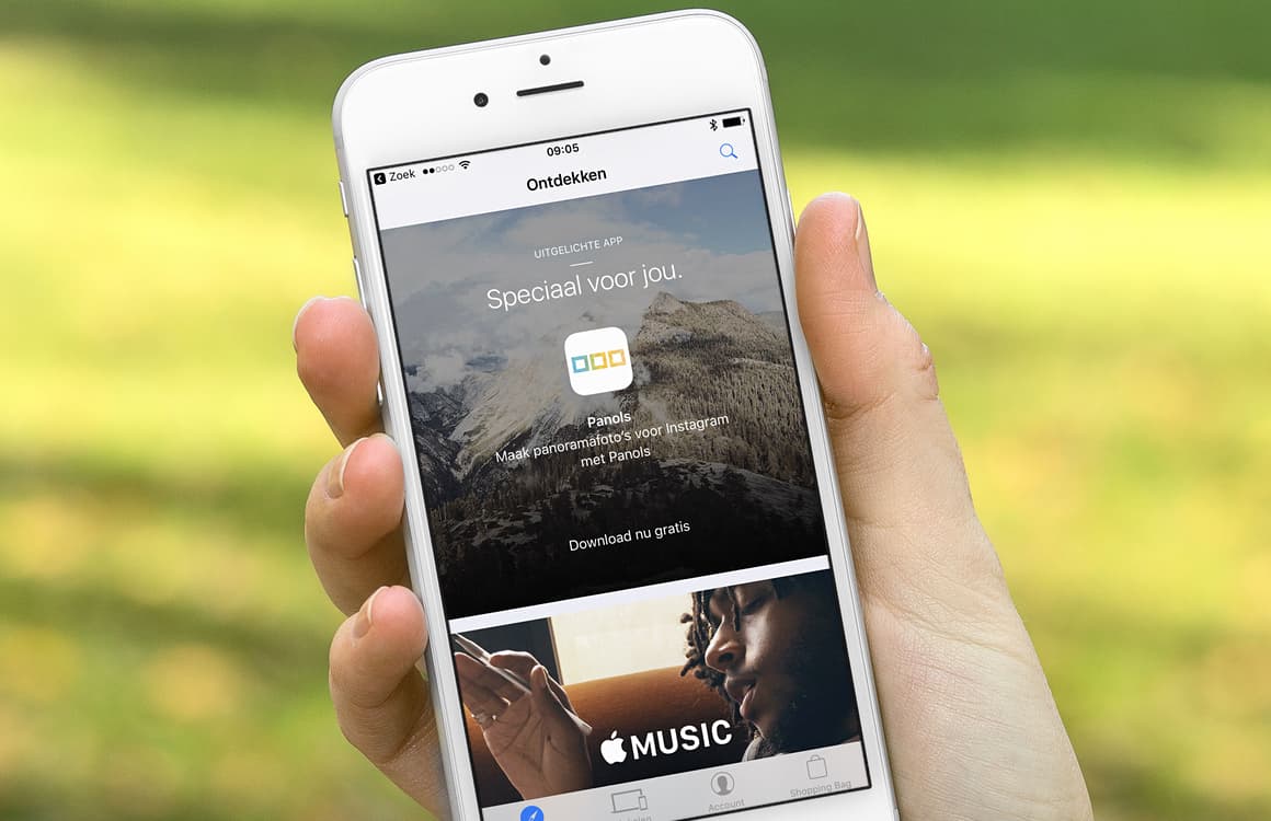 Panorama-app Panols gratis downloaden met de Apple Store-app, zo doe je dat