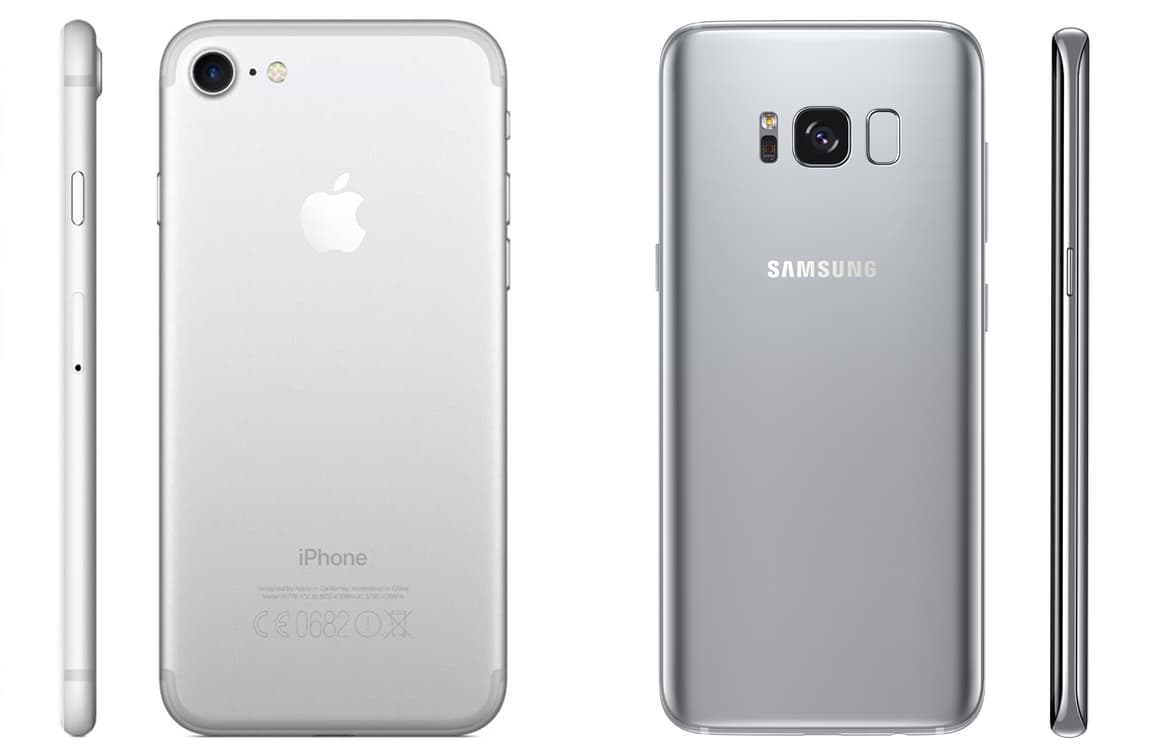 iPhone 7 vs Galaxy S8