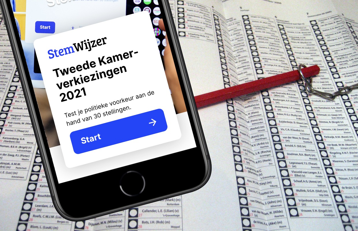 Wat ga jij stemmen? Kom erachter met deze stemwijzer-apps