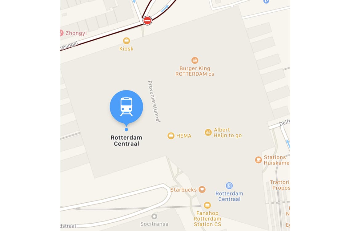 Apple Maps OV Nederland