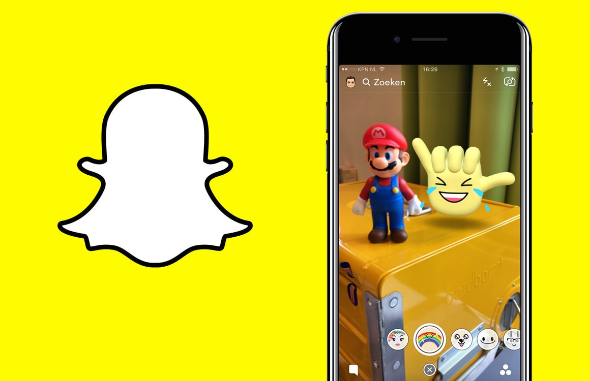 Snapchat redesign