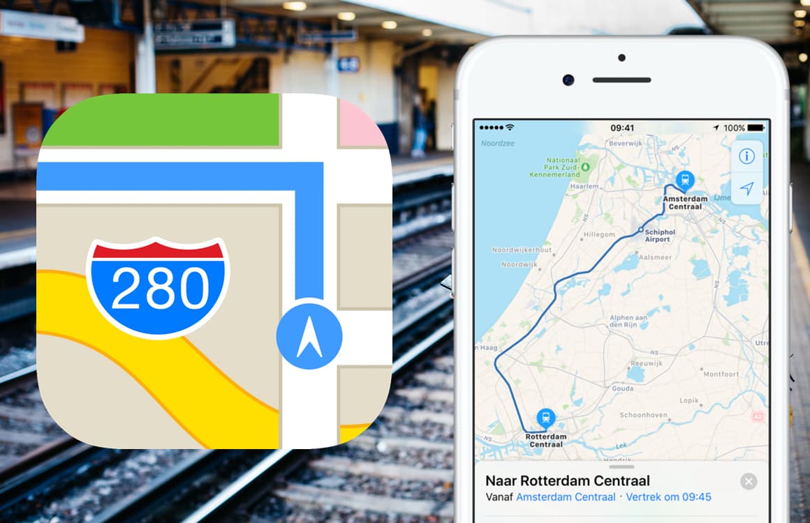 Apple Maps OV-info Nederland