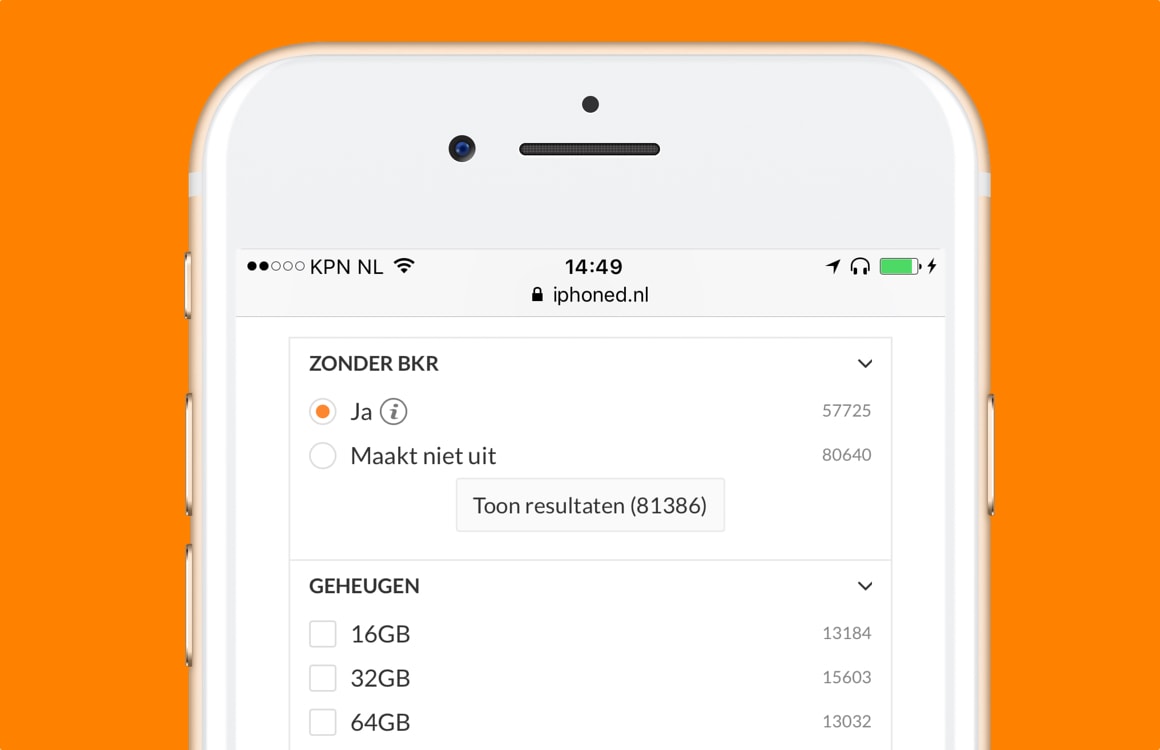 iPhoned lanceert volledigste refurbished en BKR-vrije vergelijker