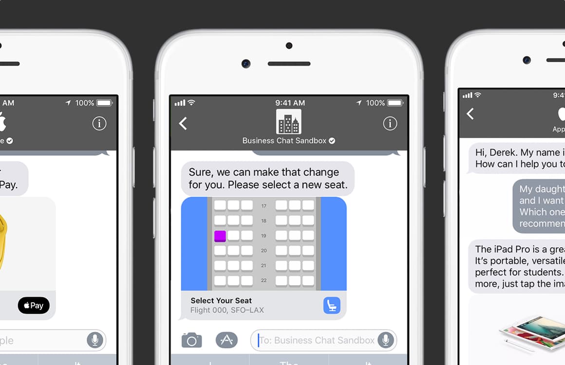 iMessage Business Chat: praat met bedrijven in Apples chat-app