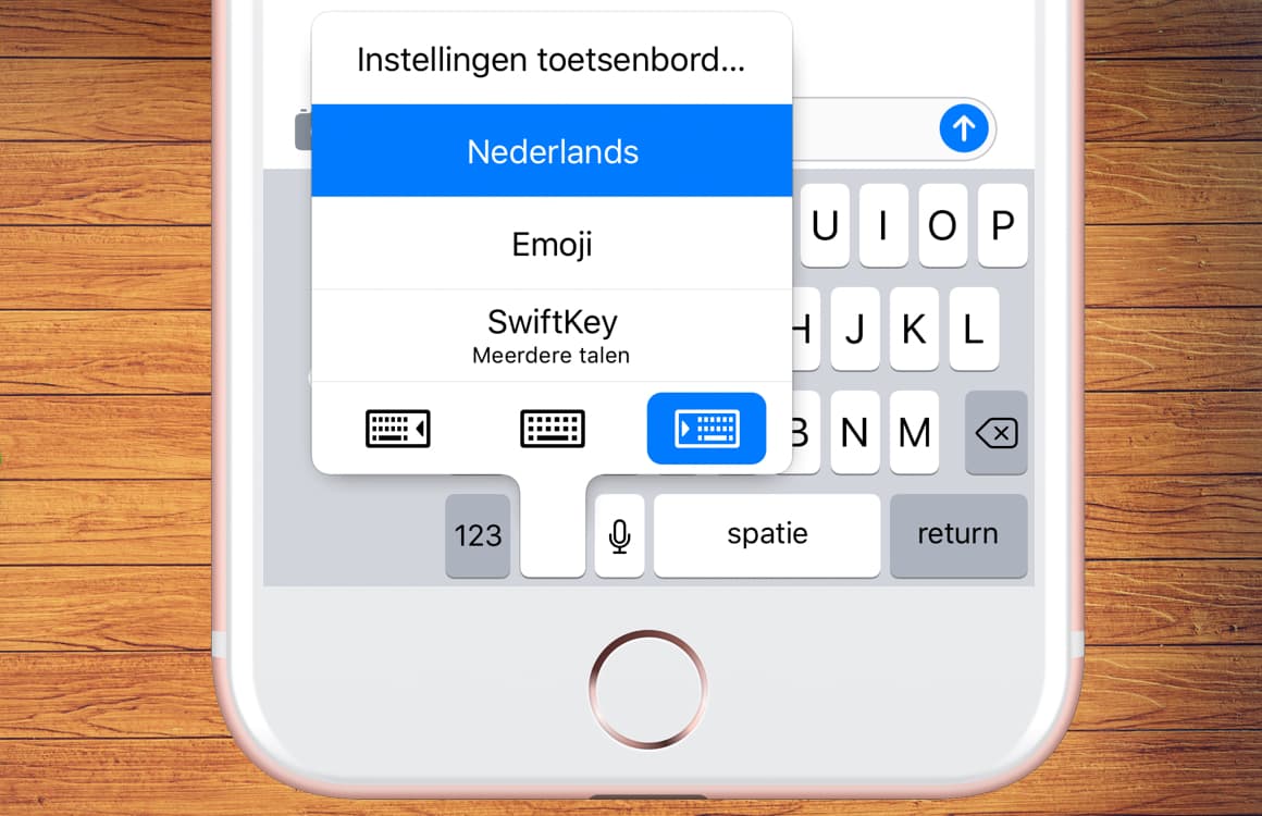 Zo werkt het handige eenhandige toetsenbord van iOS 11