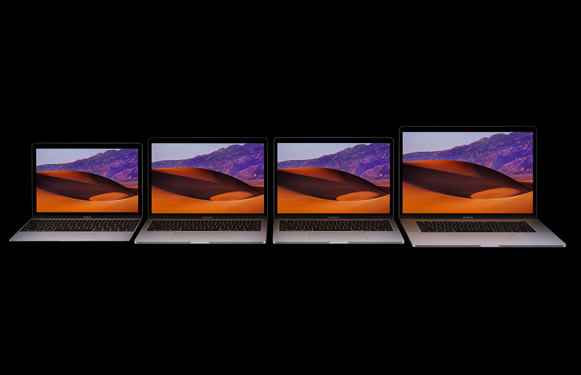 Apple presenteert upgrades voor alle MacBooks op WWDC