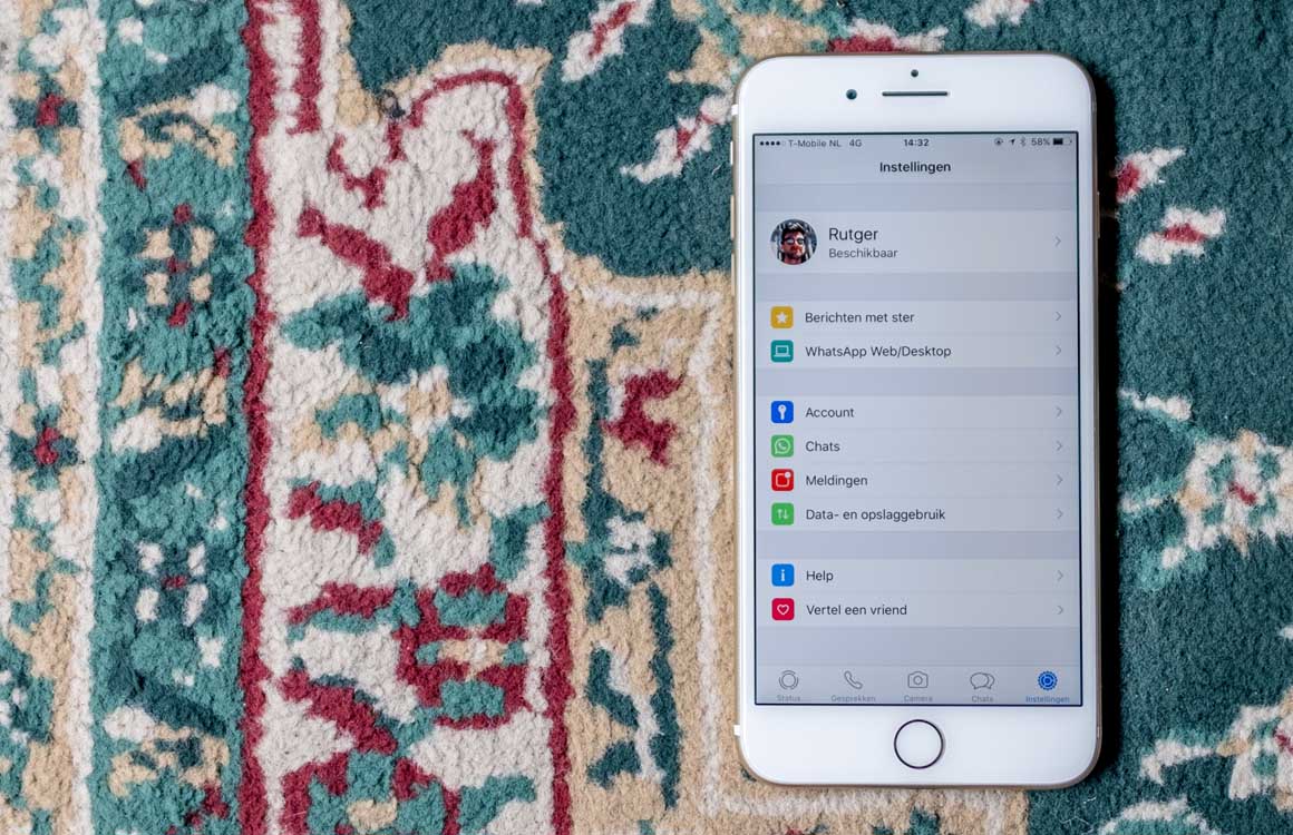 whatsapp instellingen