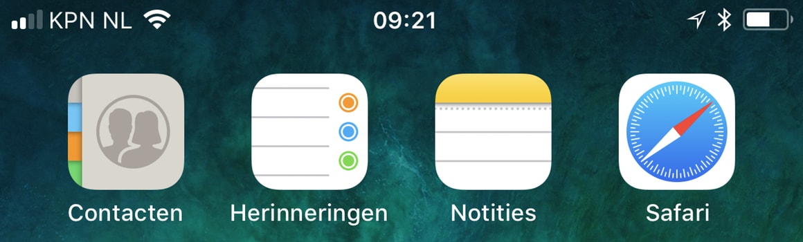 iOS 11 bèta 4