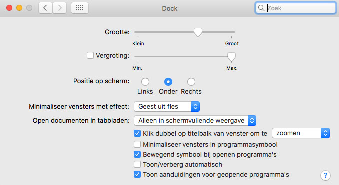 macos tabbladen in apps