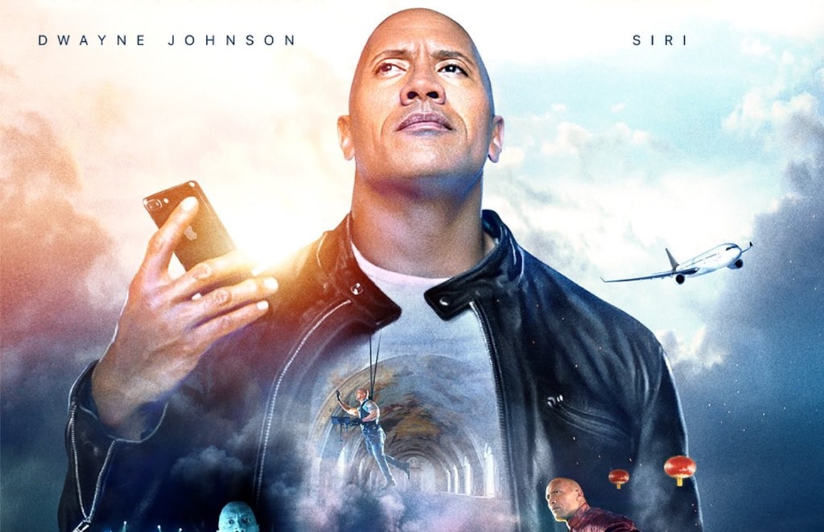 Kijken: Apple presenteert Siri-film met Dwayne The Rock Johnson