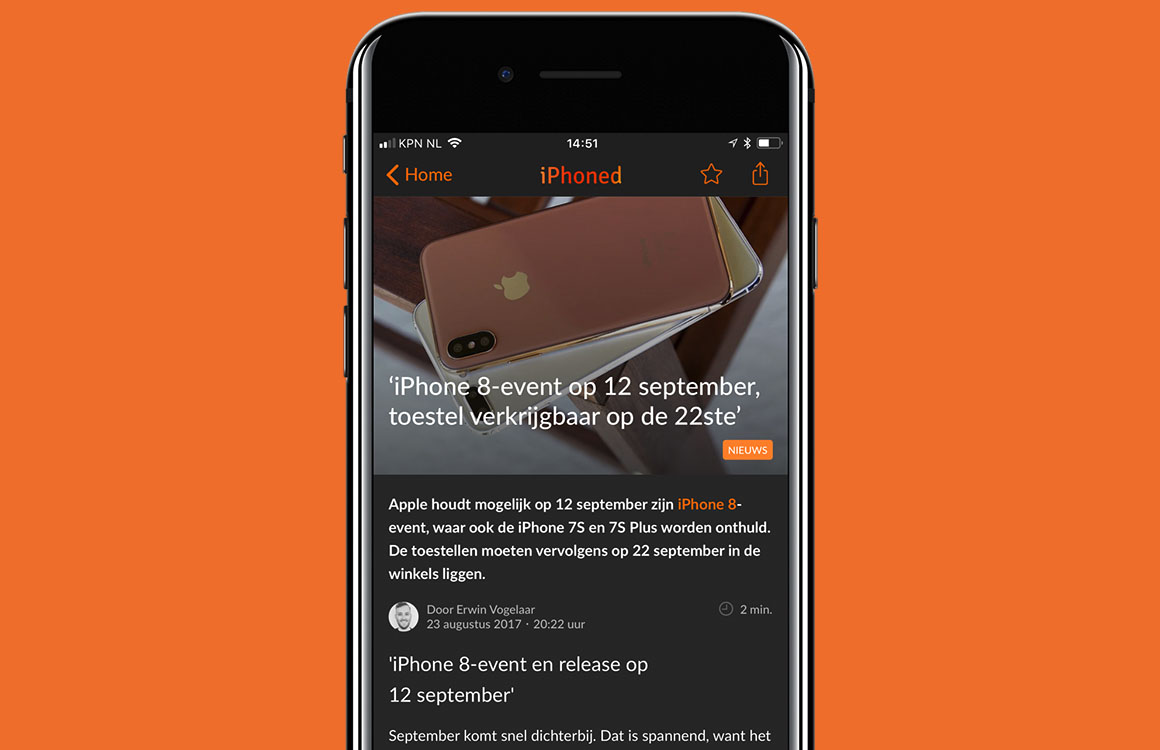 Nieuwsoverzicht week 34: iPhone 8-event en de AirPods-levertijd