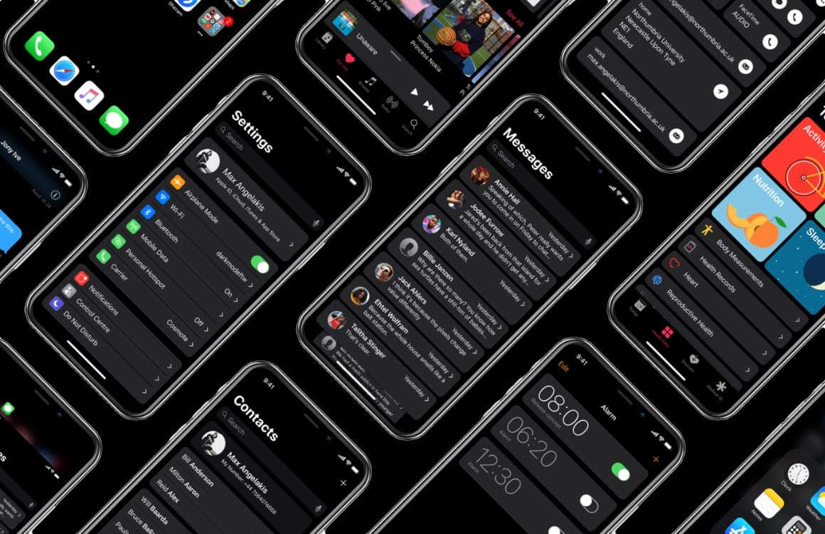 ‘Dark Mode komt pas beschikbaar met iOS 13.1-update’