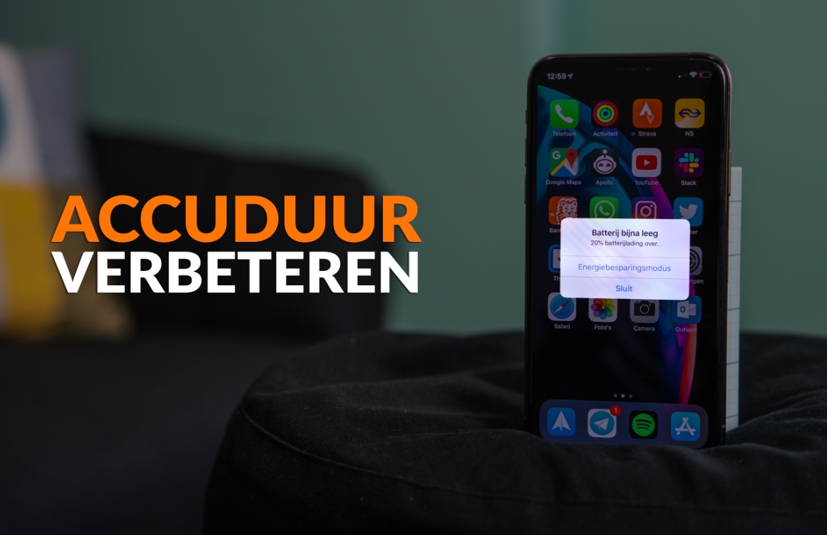 iPhone accutips: 10 tips om de batterijduur te verlengen
