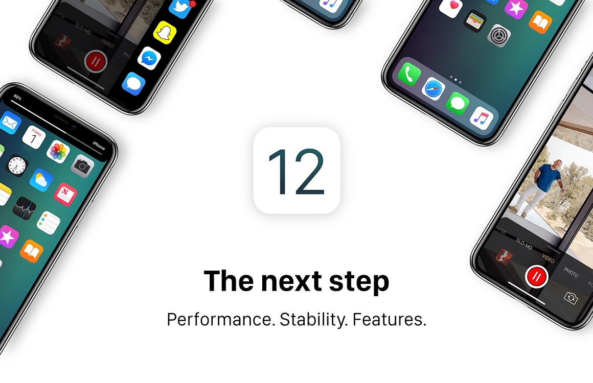 Concept: zo ziet iOS 12 er mogelijk uit