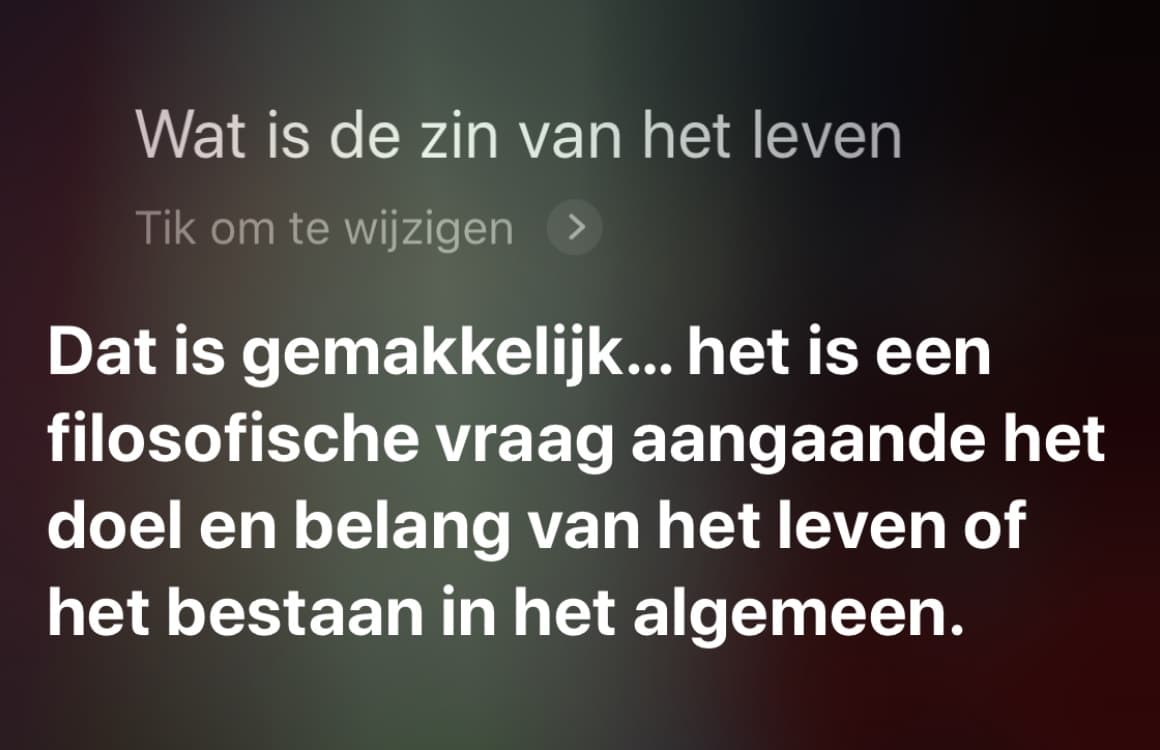 grappige siri antwoorden