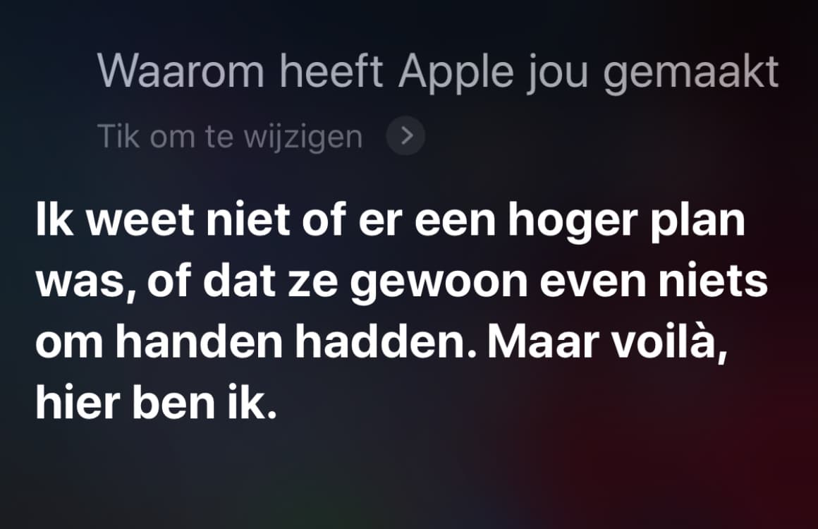 grappige siri antwoorden