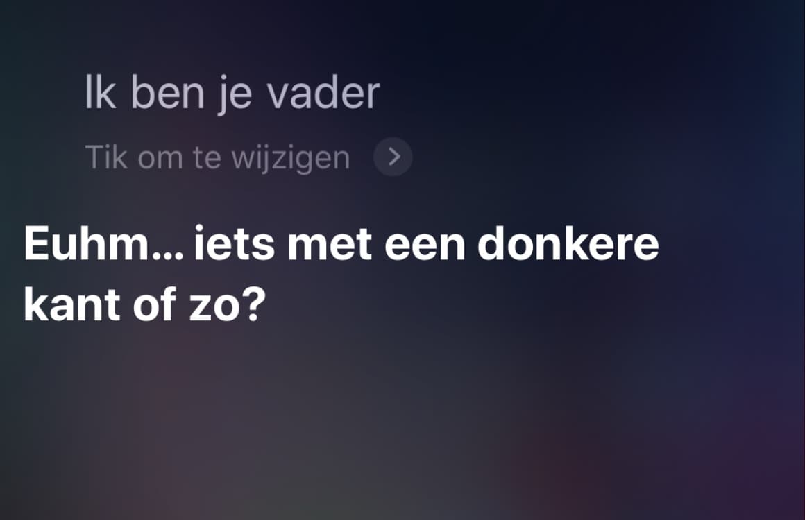 grappige siri antwoorden