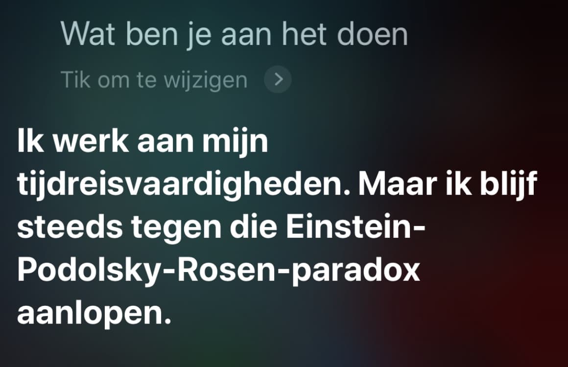 grappige siri antwoorden