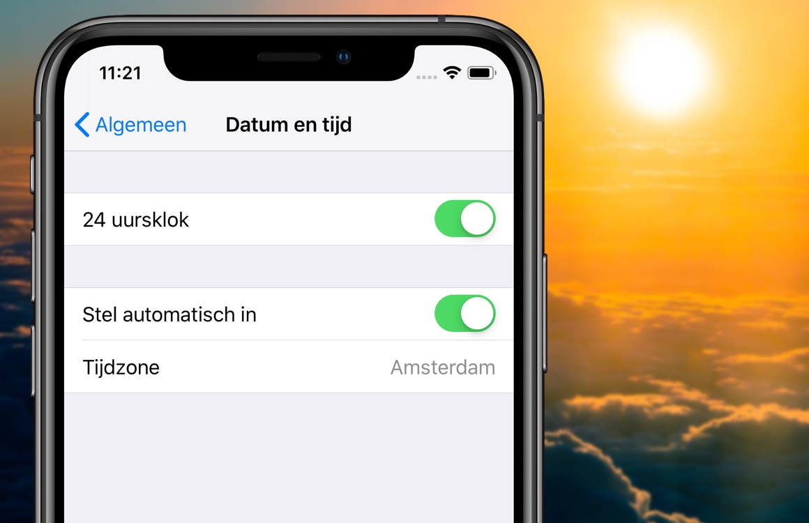 Zomertijd op je iPhone of iPad instellen: zo doe je dat